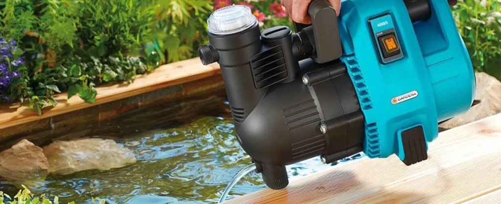 pompe de surface pour arroser le jardin
